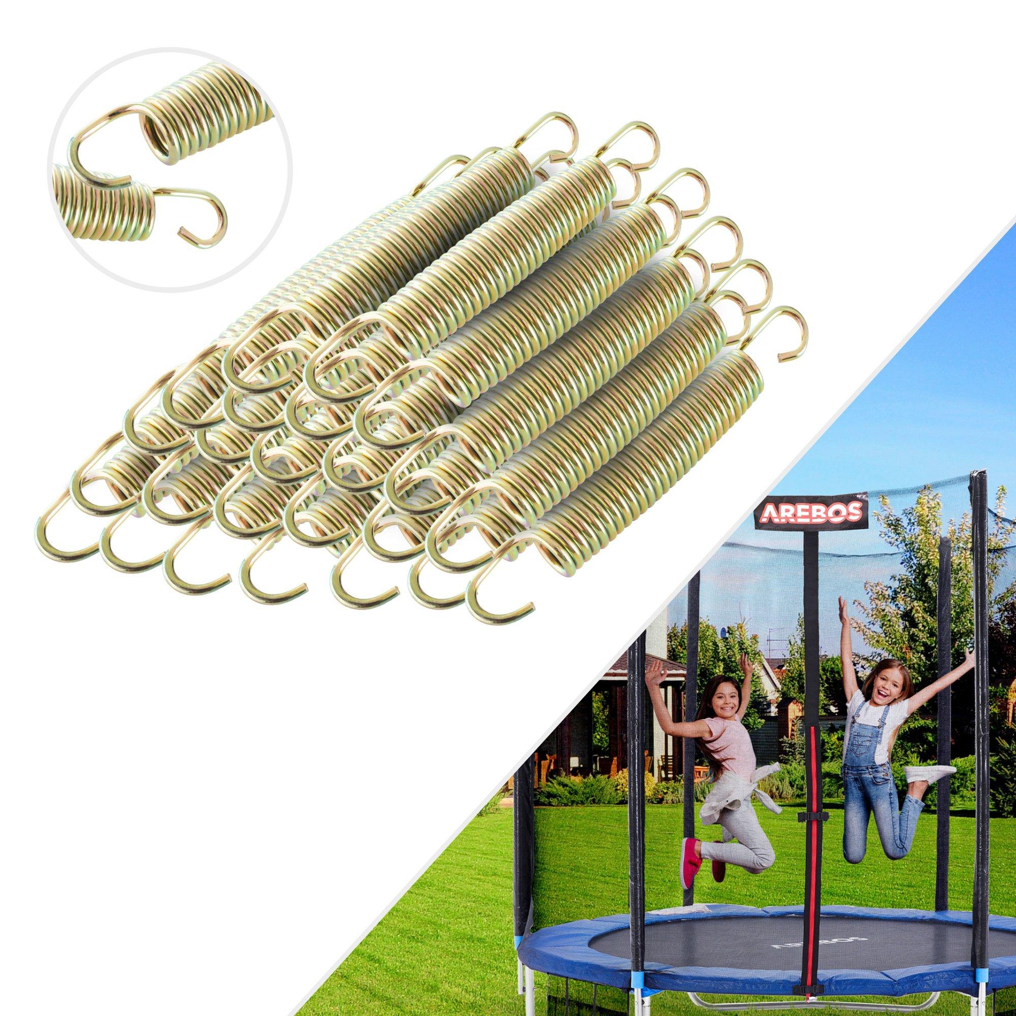 Arebos  5 x Molla per trampolino Molla per trampolino Molla di ricambio per trampolino 