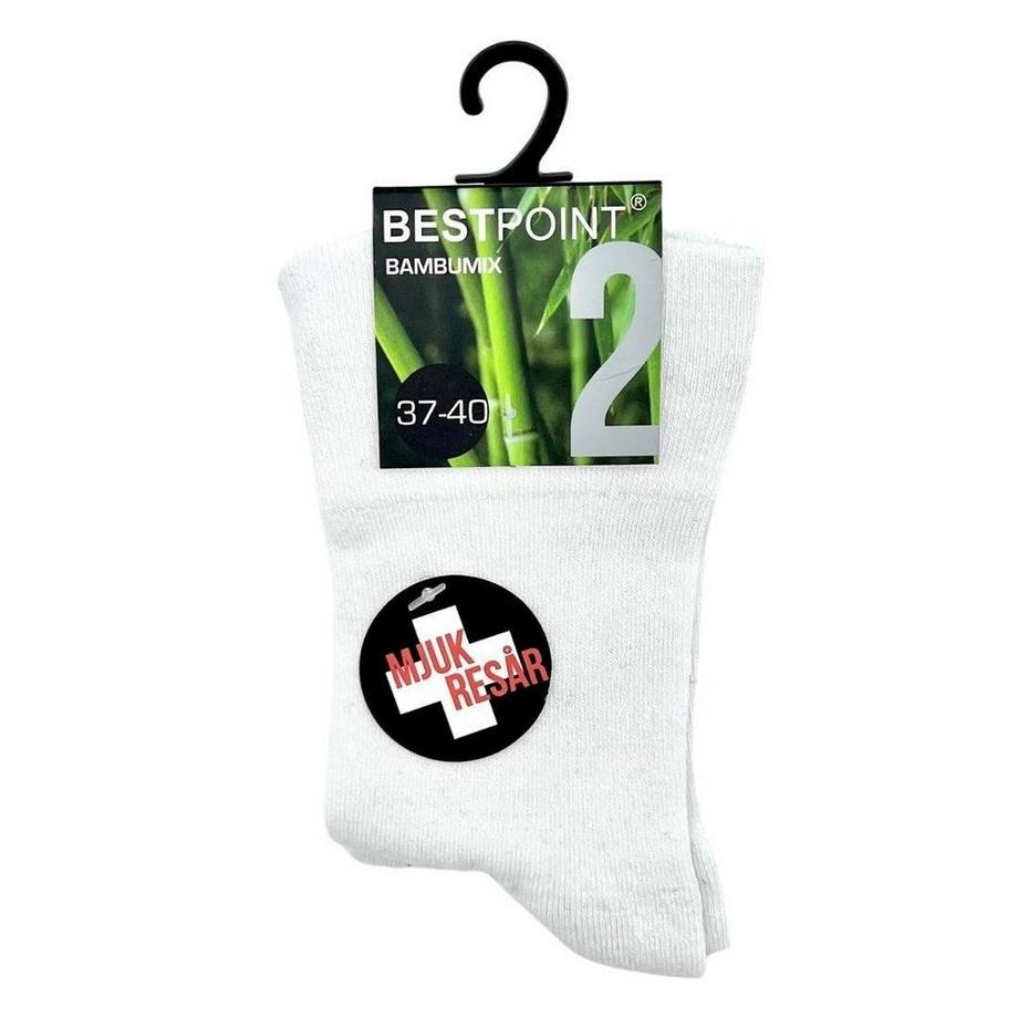 Bestpoint Chaussettes en bambou pack de 2 taille 37-40  