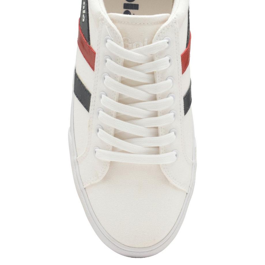 gola Equipe Varsity White Navy Red Baskets  