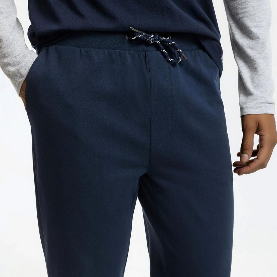 La Redoute Collections Bio-Baumwolle Color Block Pyjama  