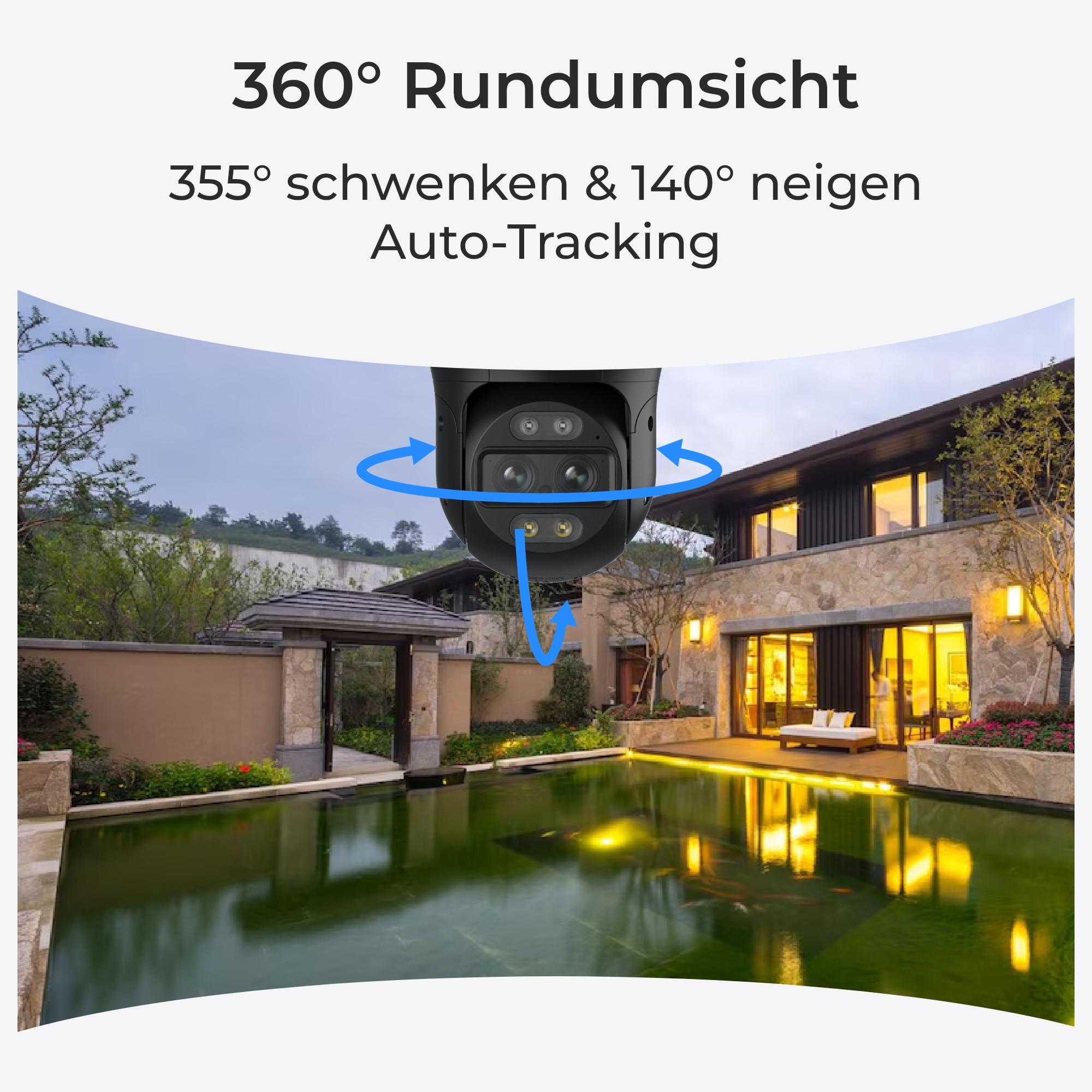 Reolink  Telecamera TrackMix P760 PTZ PoE 