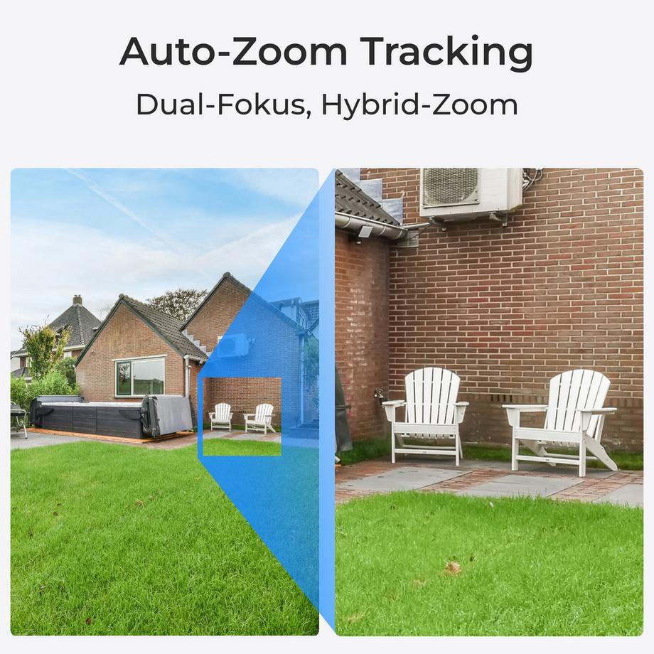 Reolink  TrackMix P760 Caméra PTZ PoE 