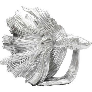 Objet déco Poisson Betta Silver Small