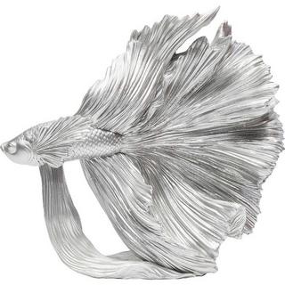 KARE Design Objet décoratif Betta Fish Argent Petit  