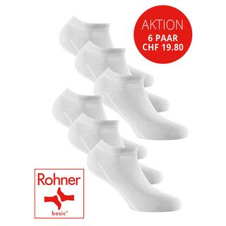 Rohner  Basic Sneakersocken 