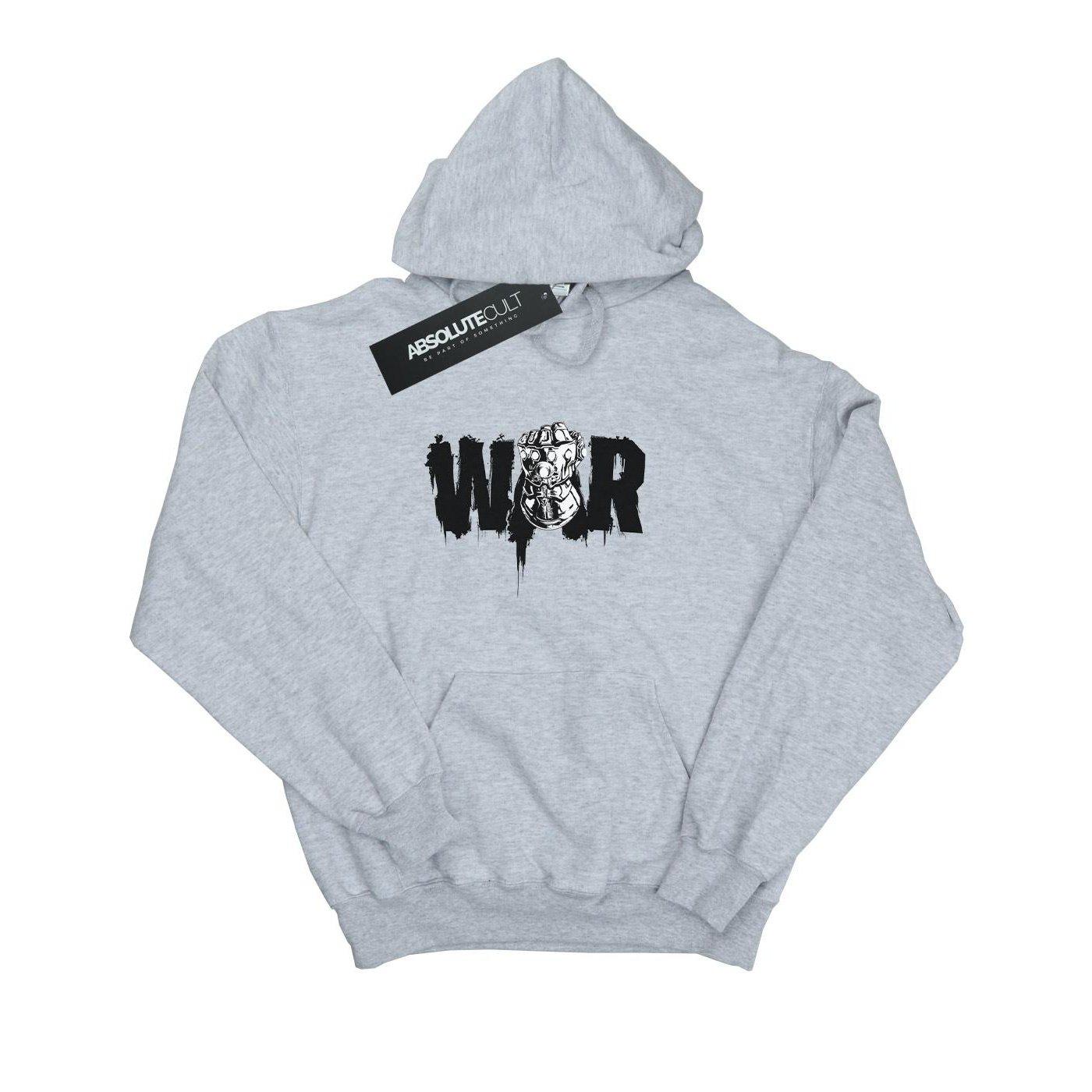Image of Avengers Infinity War Fist Kapuzenpullover Herren Grau 3XL