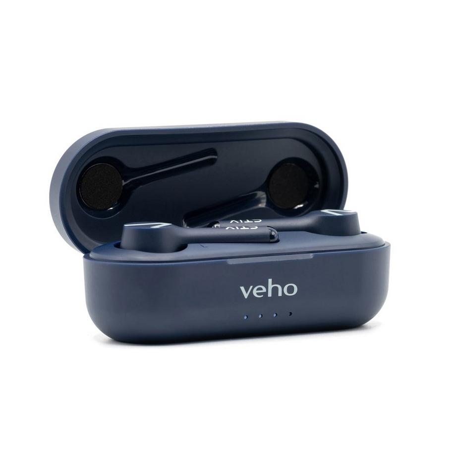 Veho  Veho STIX Casque Sans fil Ecouteurs Appels/Musique Bluetooth Bleu 