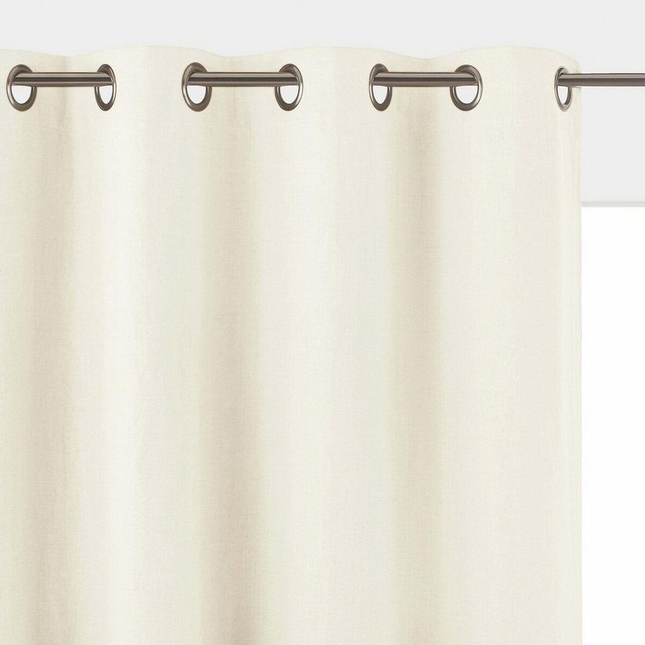 La Redoute Intérieurs  Rideau radiateur occultant lin lavé oeillets Onega 