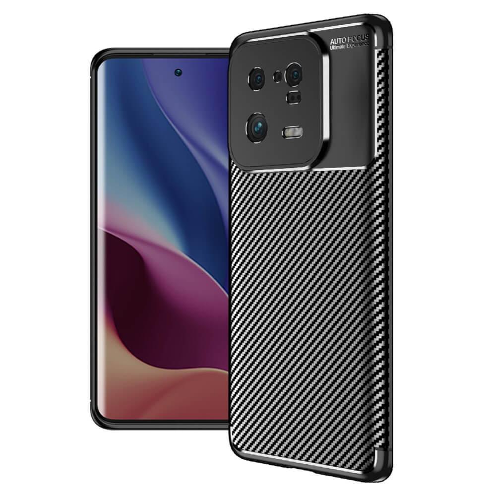 Cover-Discount  Xiaomi 13 Pro - Carbon Fiber Case Schwarz 