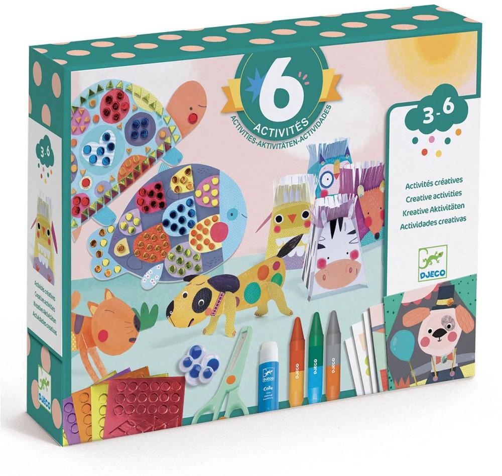 Image of Les animaux et leurs maisons Multicolor