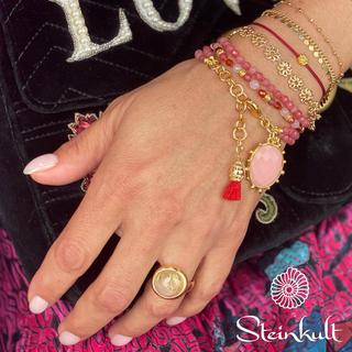 Steinkult  Armband versilbert "Nala" 