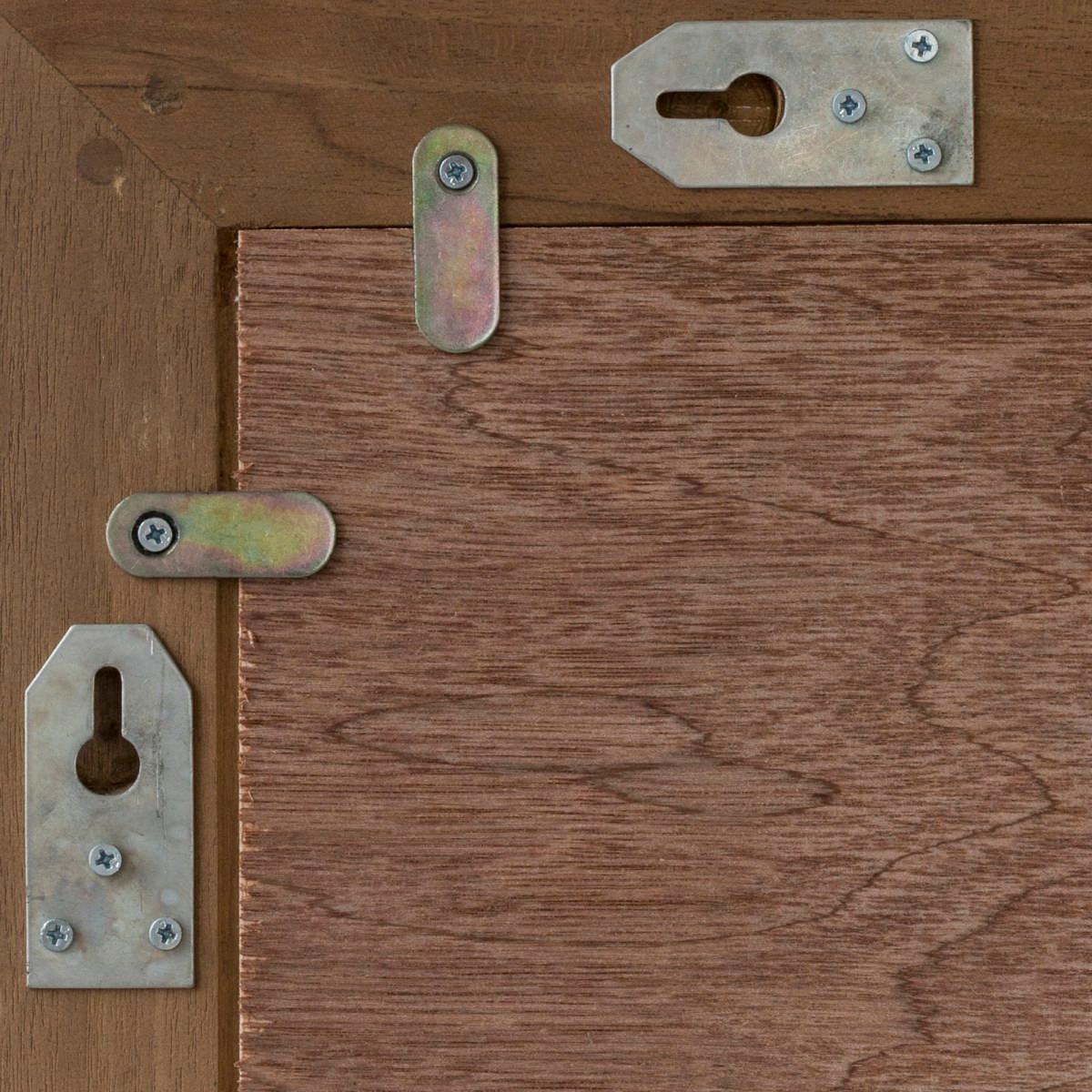 Tikamoon Specchio in massello di teak 140x70 cm Milano  