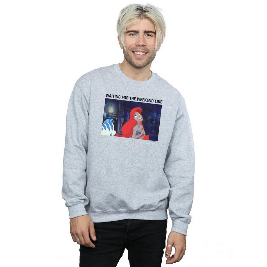 Disney The Little Mermaid Waiting For The Weekend Sweatshirt  