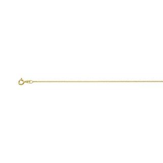 MUAU Schmuck  Collier Venezianer Gelbgold 585, 0.9mm, 40cm 