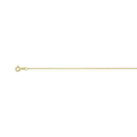 MUAU Schmuck  Collier Venezianer Gelbgold 585, 0.9mm, 40cm 