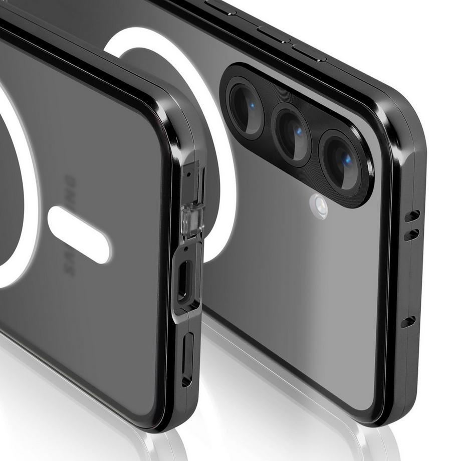 Avizar  Cover MagSafe Galaxy S24 360° nero 