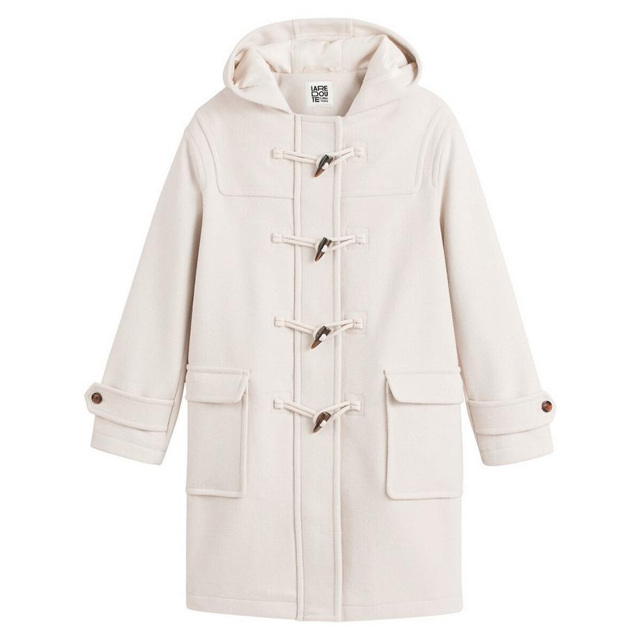 La Redoute Collections Duffle Coat di media lunghezza con cappuccio  