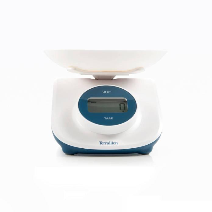 Image of Dynamo Curve Blue Blau, Weiß Arbeitsplatte Rechteck Elektronische Küchenwaage Dynamo Curve Blue Blau, Weiß Arbeitsplatte Rechteck Elektronische Küchenwaage