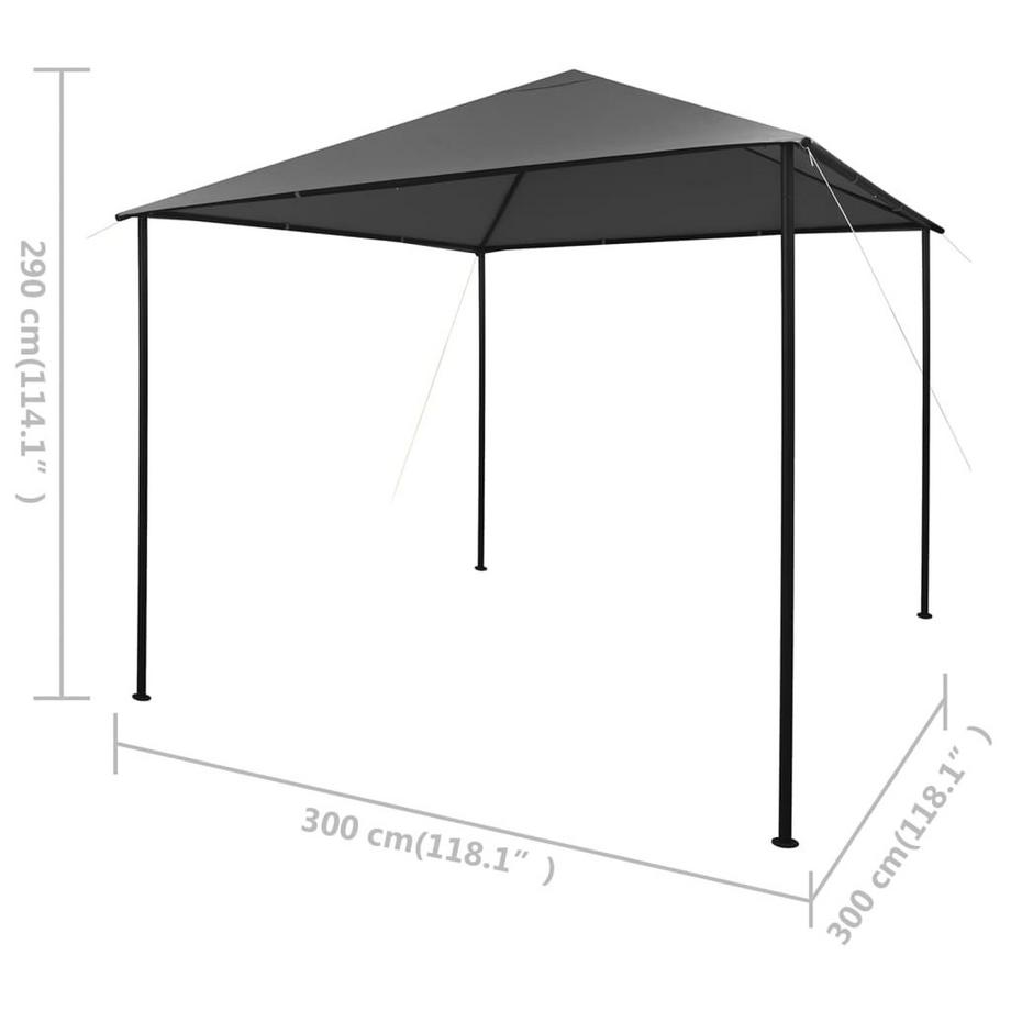 VidaXL Pavillon gewebe  