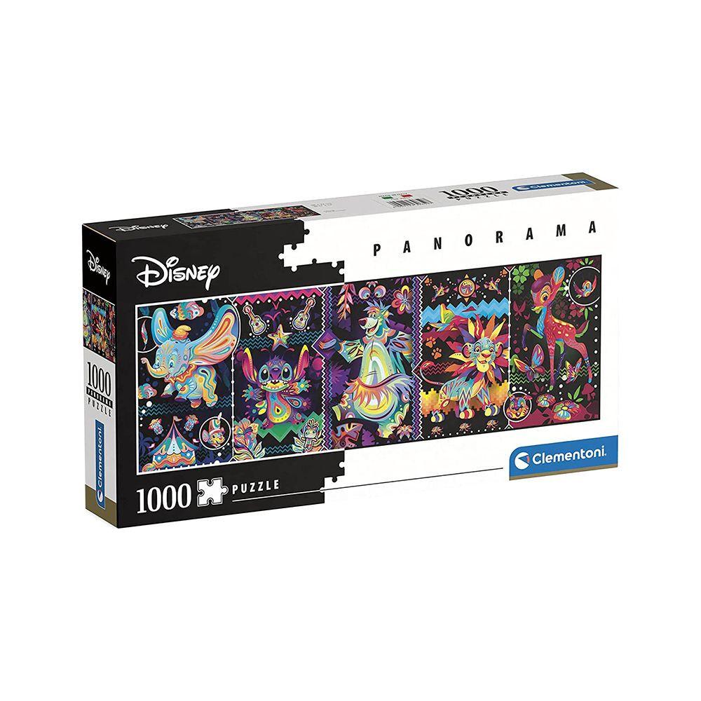 Clementoni  Puzzle Panorama Disney Joys (1000Teile) 