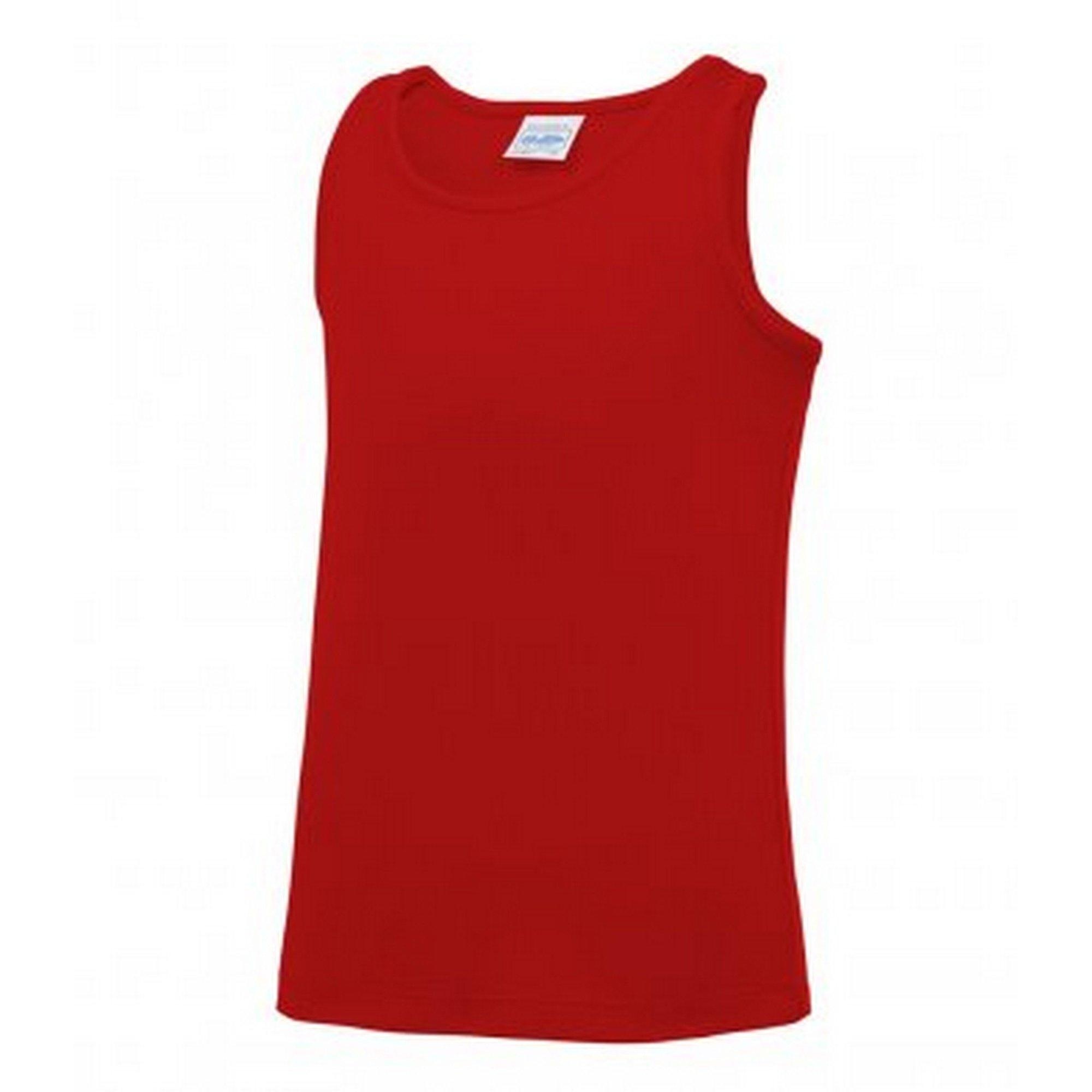 Image of Just Cool Tank Top Jungen Rot Bunt 104