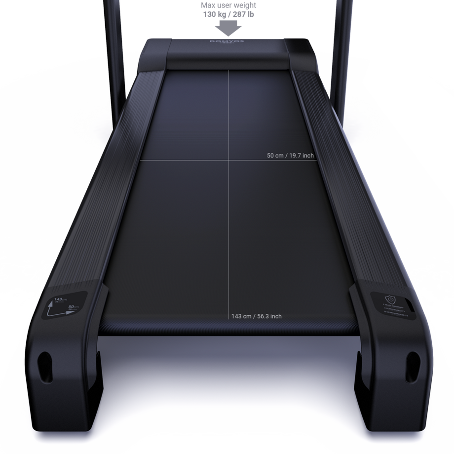 DOMYOS  Tapis roulant - 18 km/h - 50x143cm 