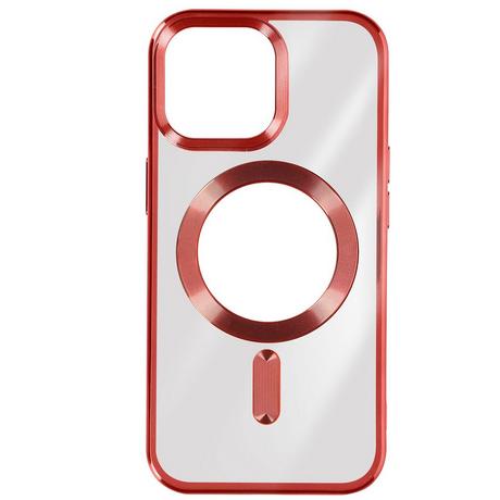 Avizar  Coque MagSafe iPhone 15 Pro Max Rouge 