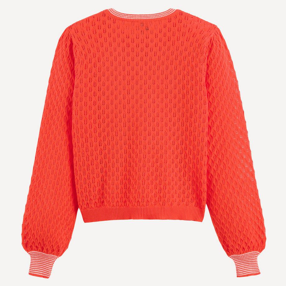 La Redoute Collections  Pullover aus Lochstrick 