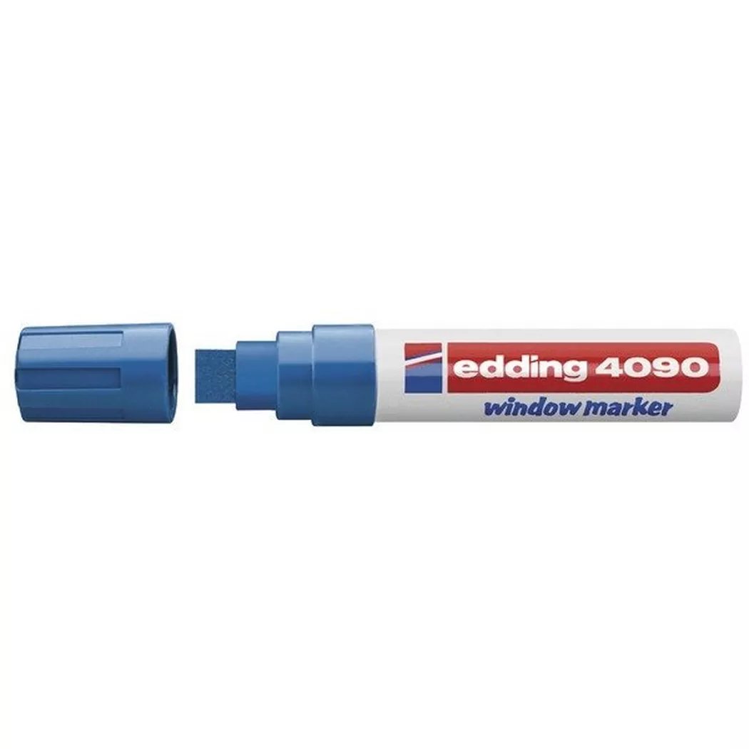 edding 4090 Chalk Marker Blue 4-4090003