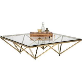 KARE Design Table basse Network Or 105x105cm  