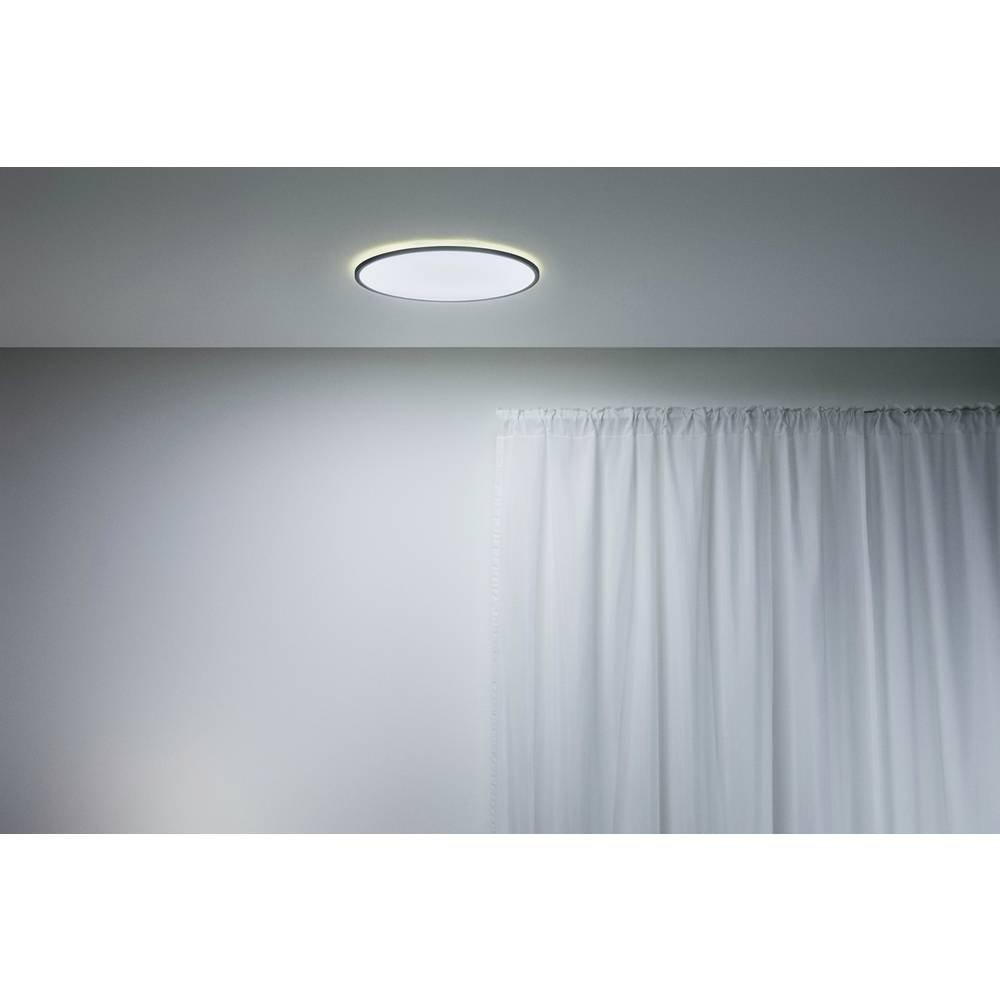 Philips Lighting SuperSlim WiZ Ceiling 22W B RD 27-65K TW LED-Deckenleuchte 22 W Schwarz  