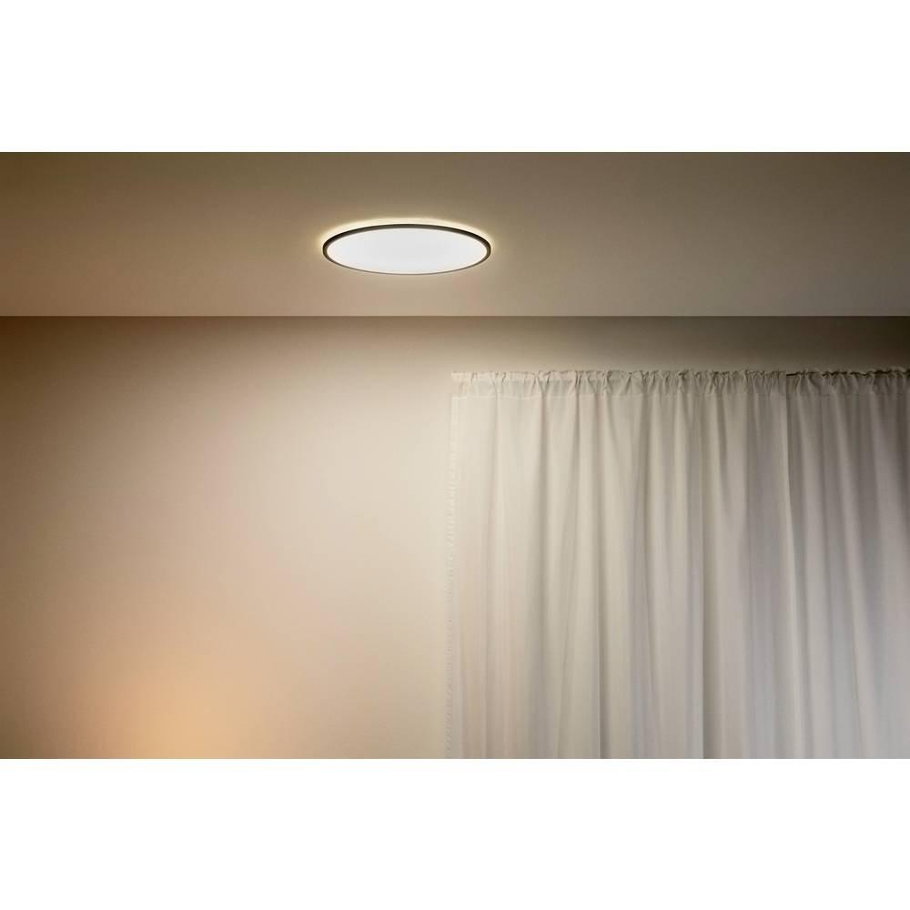 Philips Lighting SuperSlim WiZ Ceiling 22W B RD 27-65K TW LED-Deckenleuchte 22 W Schwarz  