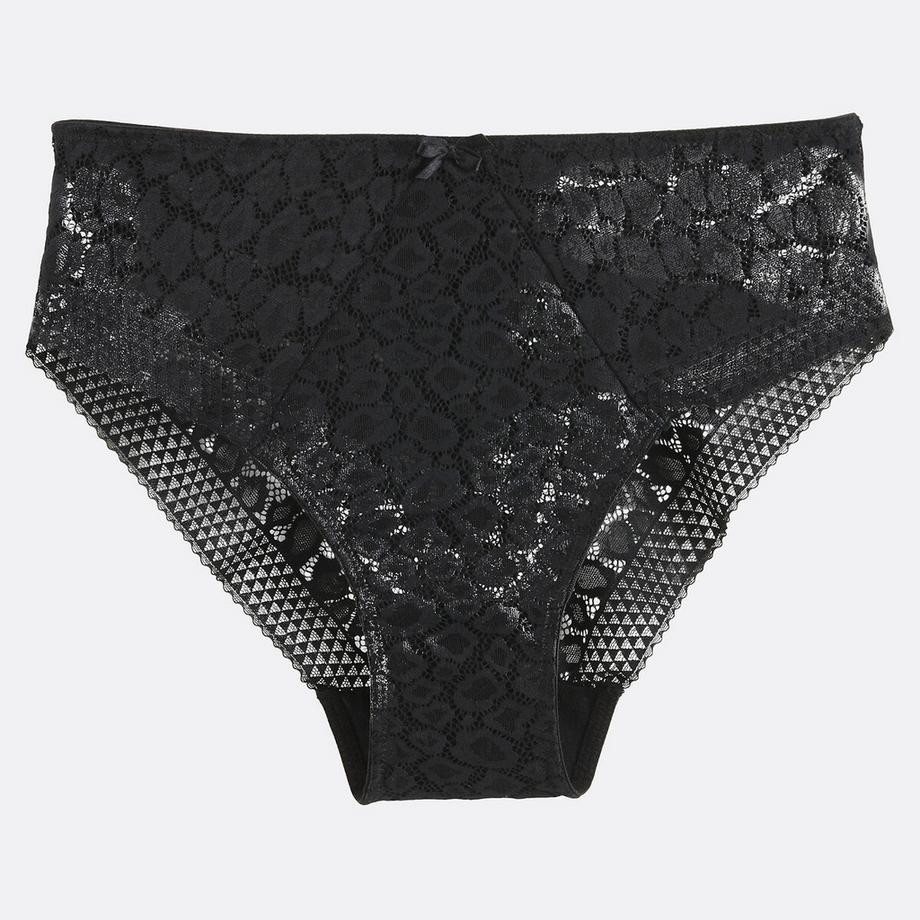 La Redoute Collections Culotte haute en dentelle  