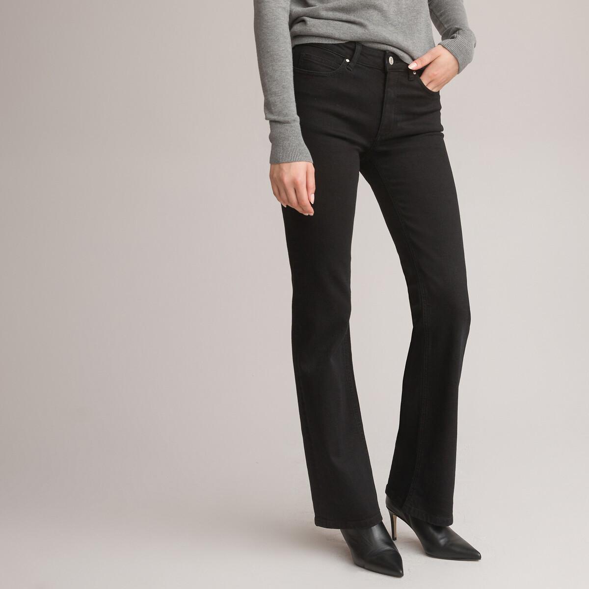 Image of Bootcut-jeans Damen Schwarz 34