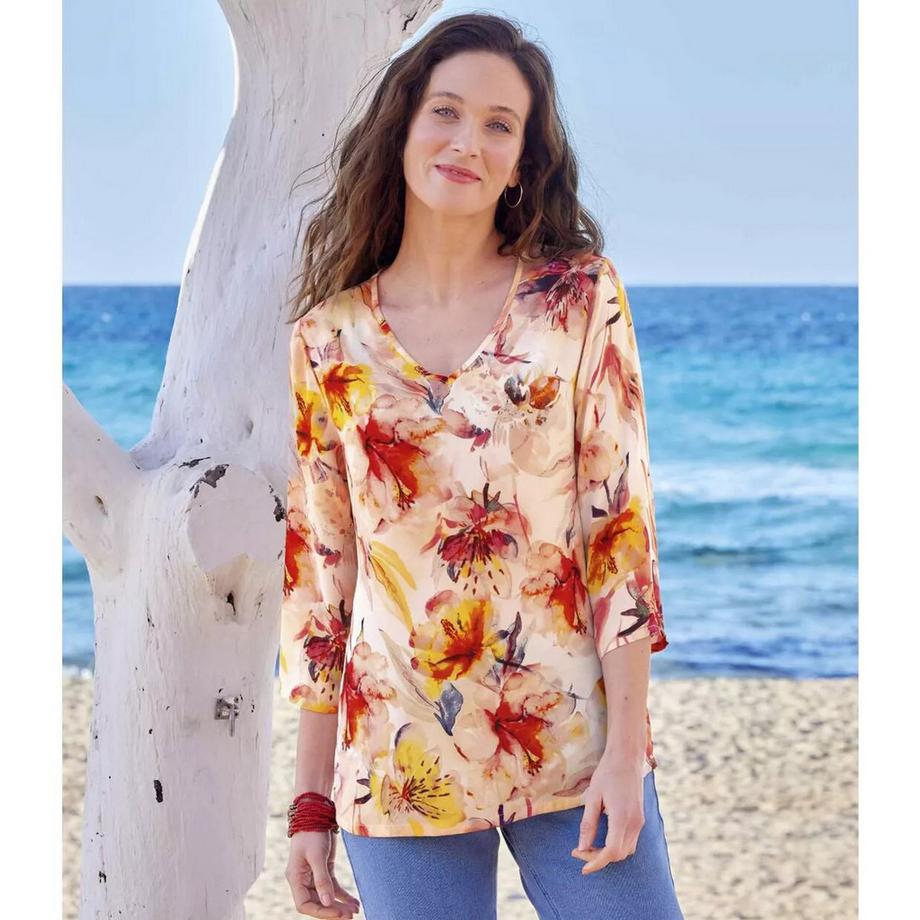Atlas For Women  Camicetta Floreale 