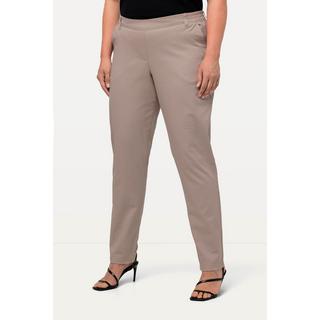 Ulla Popken  Chino Rena, teilelastischer Bund, konisches Bein 