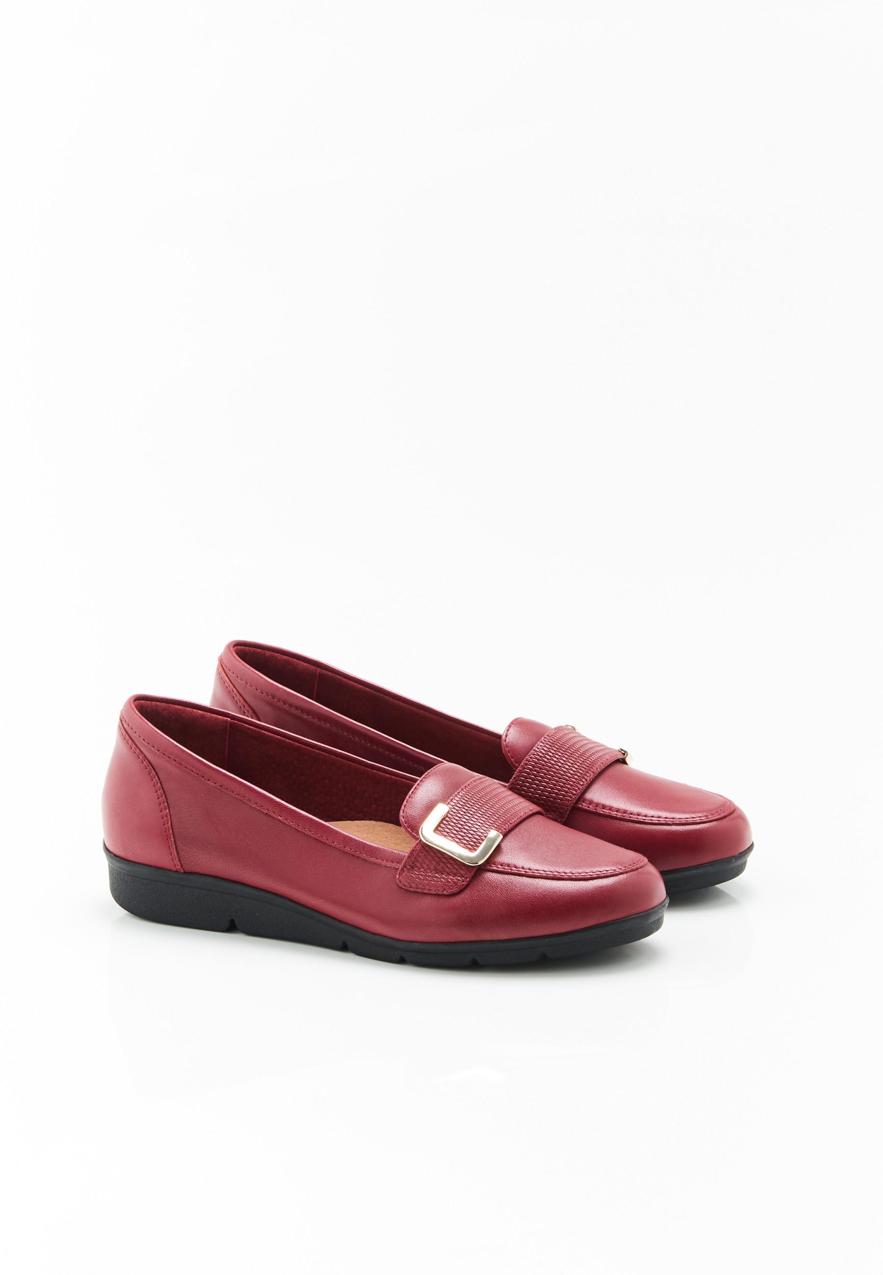 Image of Mokassins Mit Ausgefallener Schnalle Amortyl Damen Orange 41