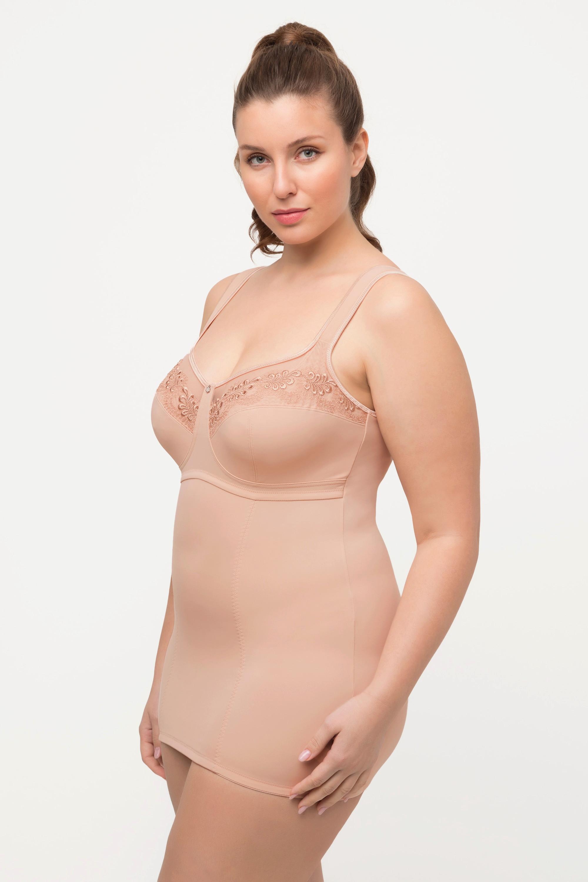 Ulla Popken  Shaping-Top, Stickerei, Powermesh, verstellbare Träger 