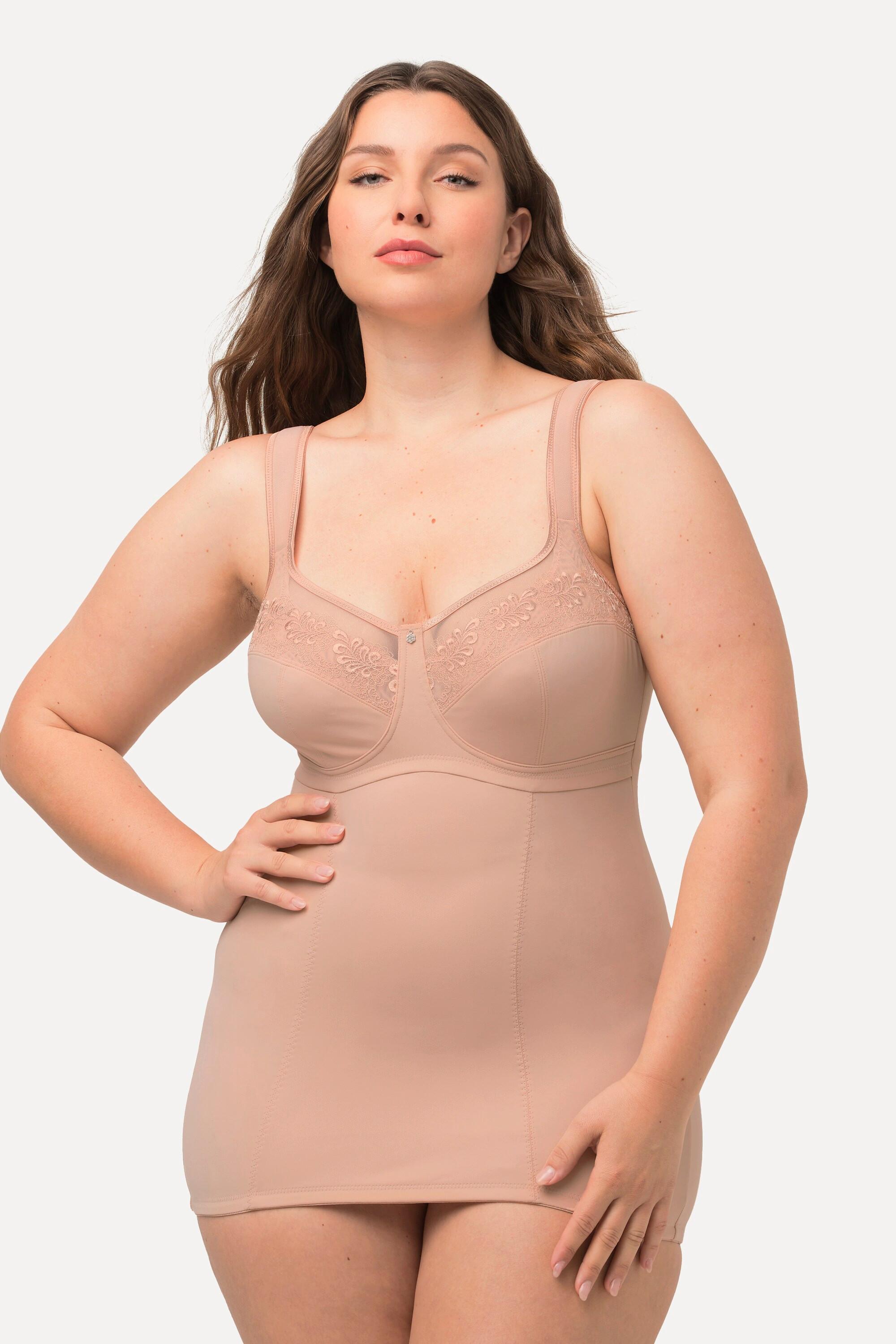 Ulla Popken  Shaping-Top, Stickerei, Powermesh, verstellbare Träger 