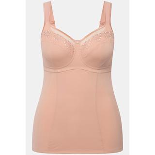 Ulla Popken  Shaping-Top, Stickerei, Powermesh, verstellbare Träger 