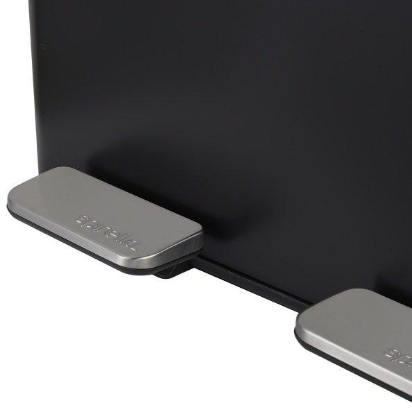 spirella selektive sortierung küche mülleimer Stahl ALIYA 60L (2x30L) Mattschwarz  