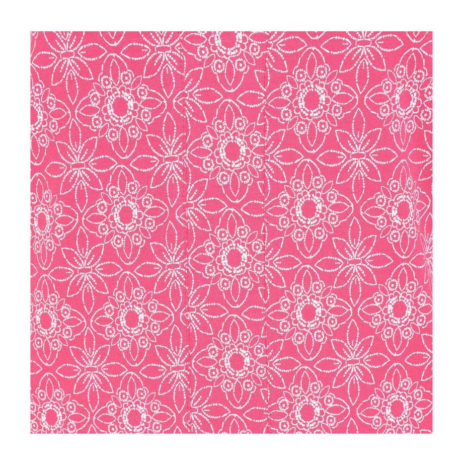Lazy Jacks V-Ausschnitt Floral Geometrisches T-Shirt  