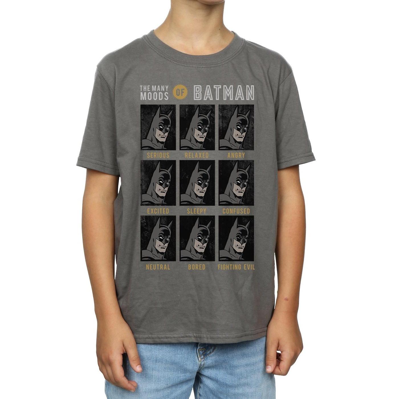 DC COMICS  Tshirt THE MANY MOODS OF BATMAN 