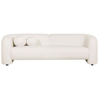 Beliani 3 Sitzer Sofa aus Bouclé Retro LEIREN  