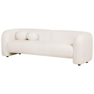 Beliani 3 Sitzer Sofa aus Bouclé Retro LEIREN  