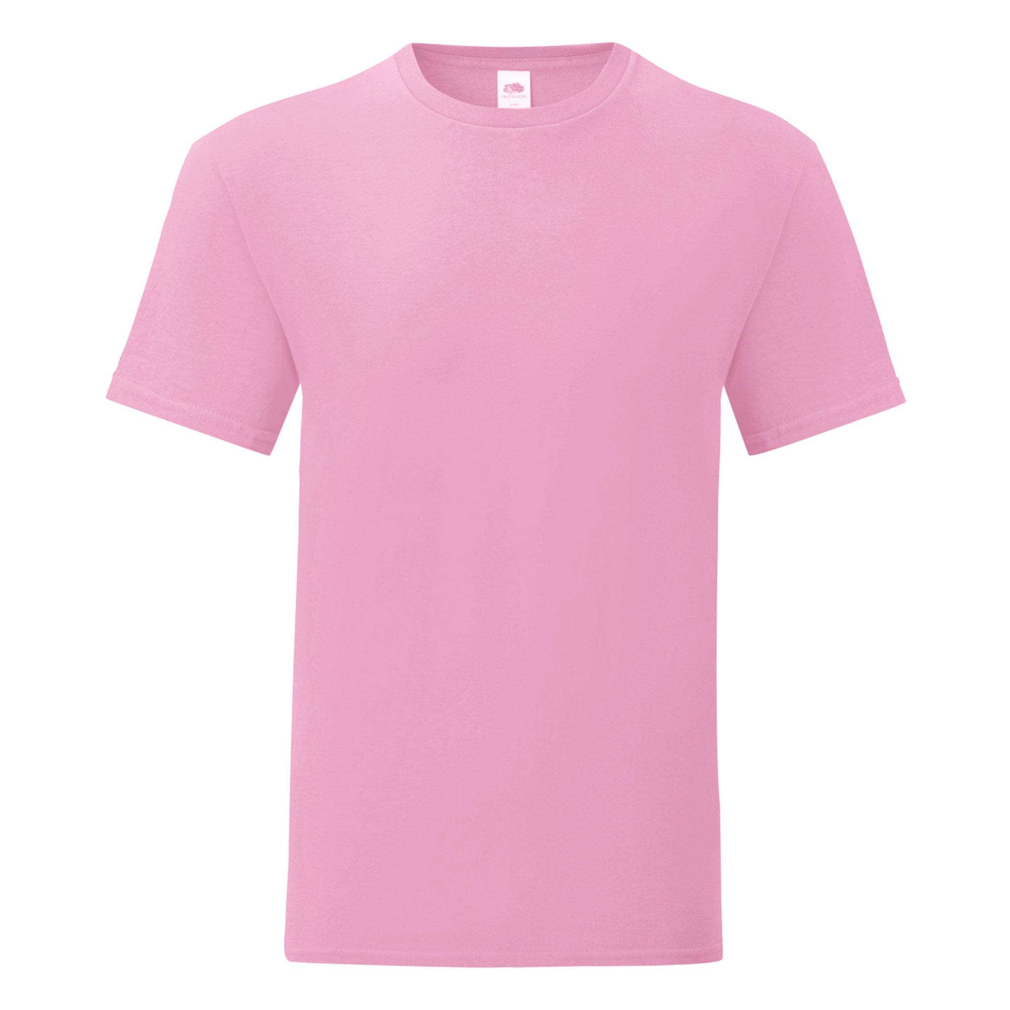 Image of Tshirt Iconic Herren Pink Teal XL