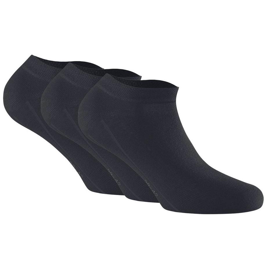 Chaussettes  Paquet de 3 Confortable à porter-Sneaker Bamboo 3er pack