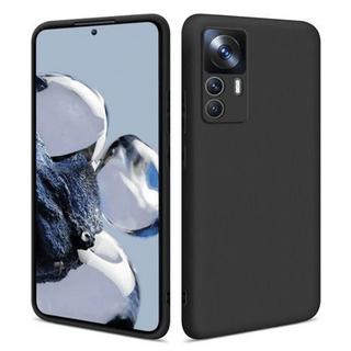 XIAOMI  Cas de silicium Xiaomi 12t Pro - noir 