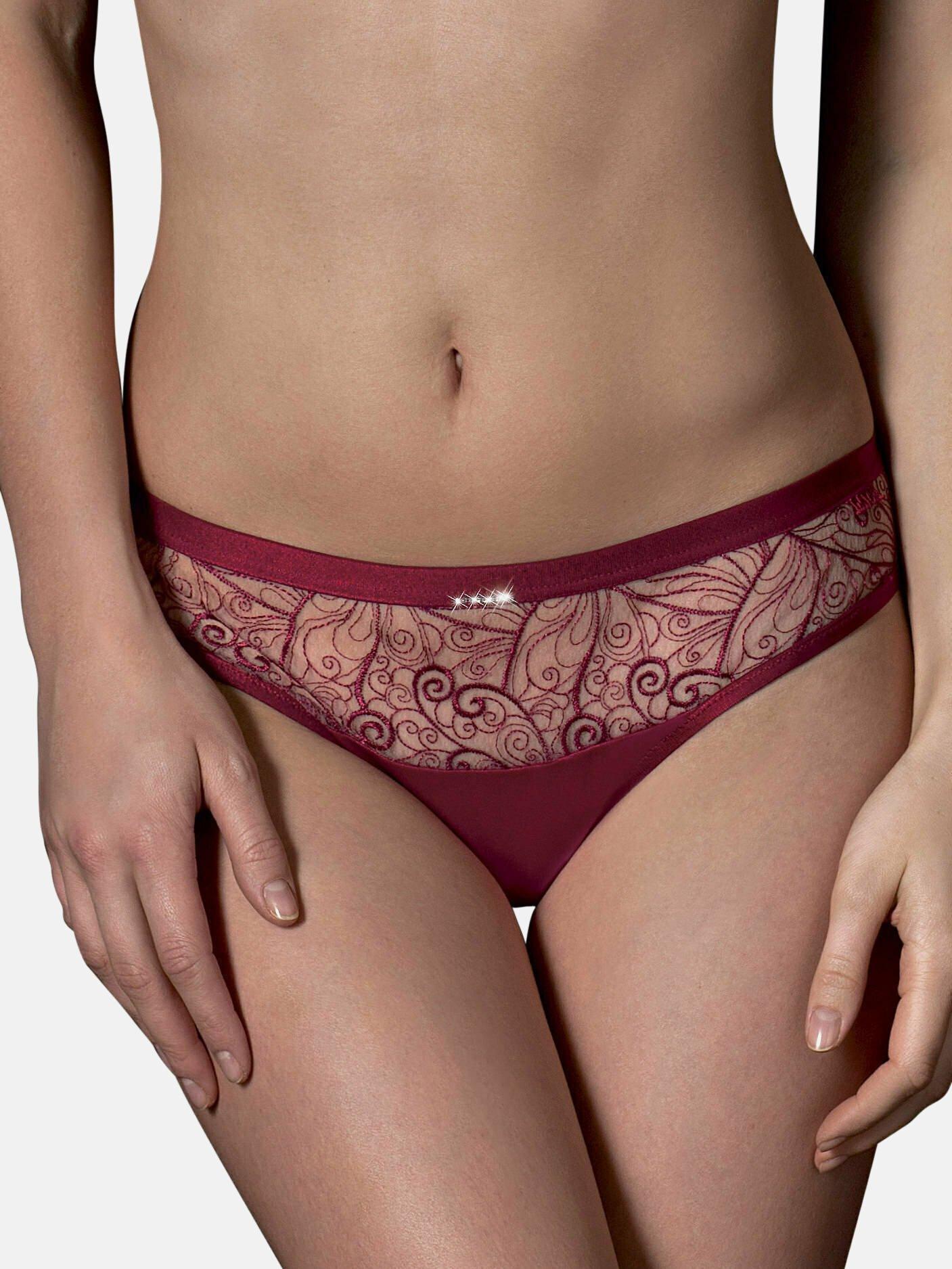 Image of Briefs Lyra Damen Rot Bunt 44