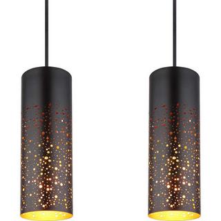 mutoni light Hängeleuchte Crocky Metall matt 4xE27  